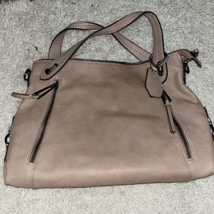 Jessica Simpson taupe handbag